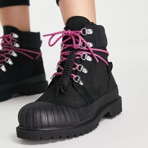 Timberland Black Heritage Waterproof Boots